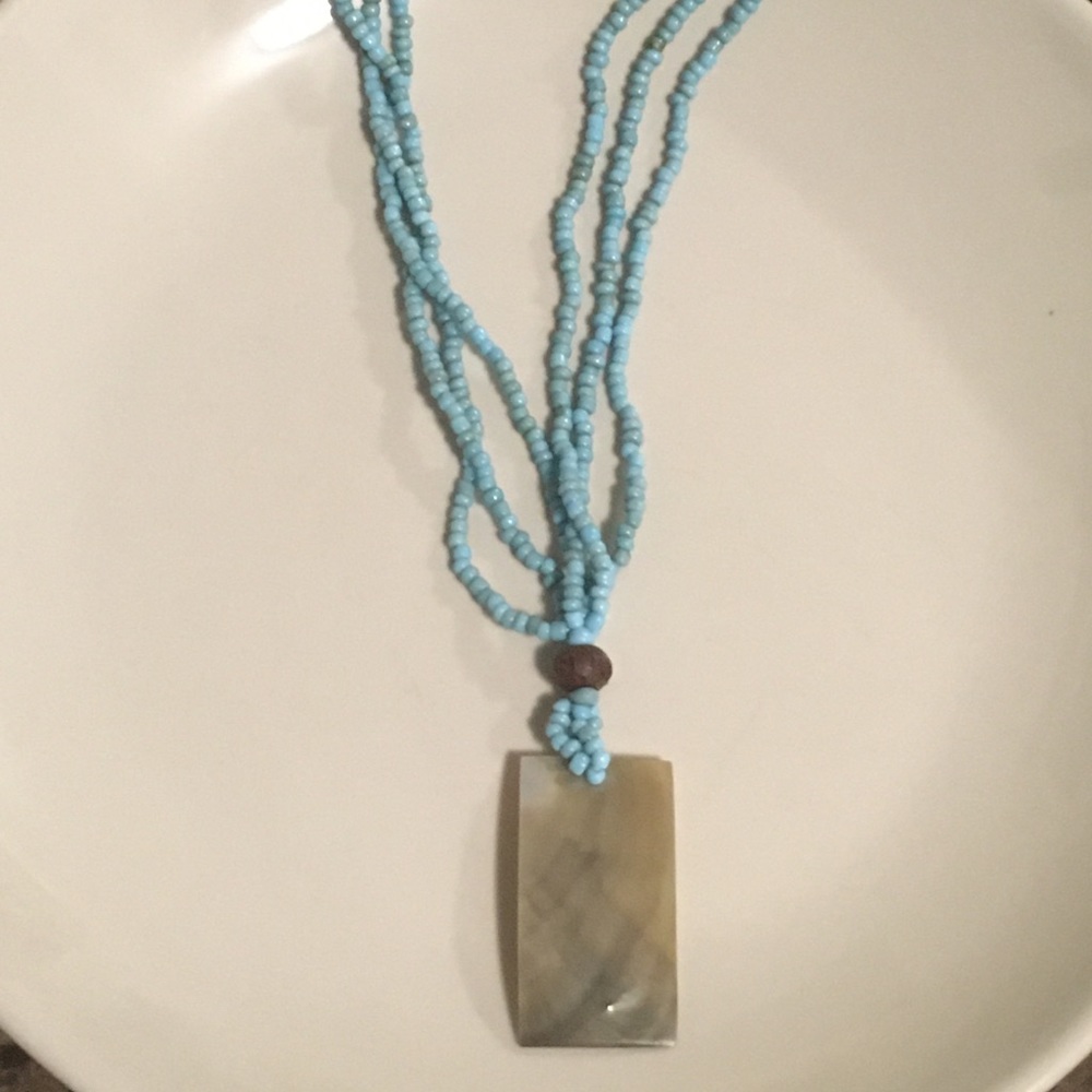 Turquoise Beaded Necklace